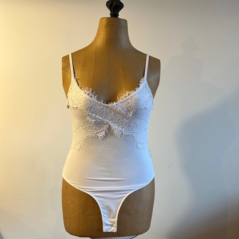 Zara White Bodysuit